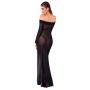 Noir Dress Long L - 6
