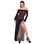 Noir Dress Long L - 7