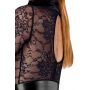 Noir Dress Lace S - 9
