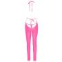 Jumpsuit hot pink S - 6