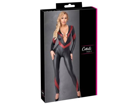 Jumpsuit w. red S - 7