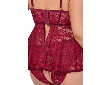Babydoll red 3XL - 4