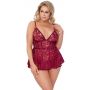 Babydoll red 3XL - 2