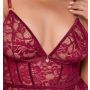 Babydoll red 3XL - 4