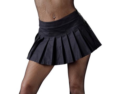 Pleated MIni Skirt L - 3