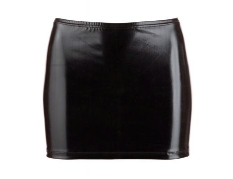 Mini Skirt black L - 7