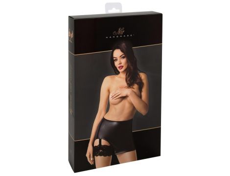Noir Skirt Suspender L - 6