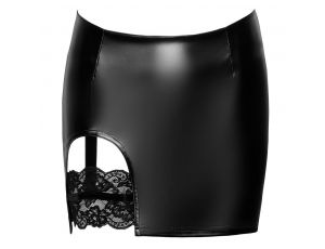 Noir Skirt Suspender XL