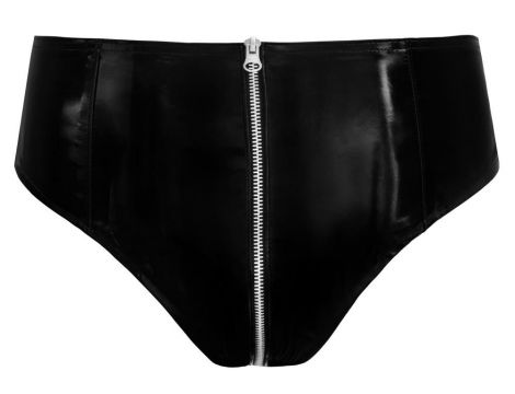 Vinyl Pants with a Zip M - 6