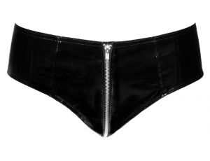Vinyl Pants with a Zip L