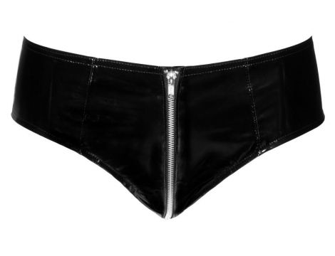 Vinyl Pants with a Zip L - 6