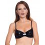 Vinyl Bra black 85C - 4