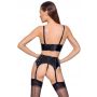 Vinyl Shelf Bra Set XL - 4