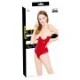 Vinyl Corset red M - 8
