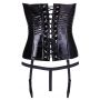 Vinyl Corset black2XL - 6
