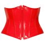Vinyl Waist Cincher red M - 7