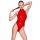 Vinyl Body Zip red L