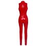 Vinyl Jumpsuit red XS - 9