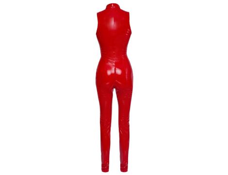 Vinyl Jumpsuit red L - 6