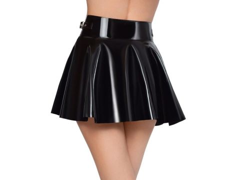 Vinyl Mini Skirt S - 3