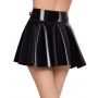 Vinyl Mini Skirt S - 4