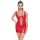 Vinyl Dress red M