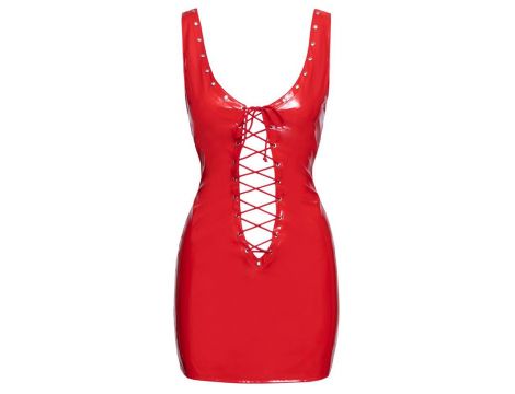 Vinyl Dress red XL - 6