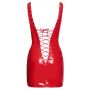 Vinyl Dress red XL - 4