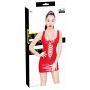 Vinyl Dress red XL - 8