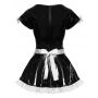 Vinyl Maid's Dress M - 8