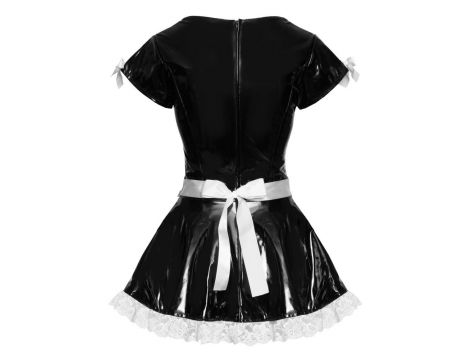 Vinyl Maid's Dress L - 4