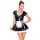 Vinyl Maid's Dress L