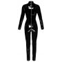 Vinyl Jumpsuit Black S - 8