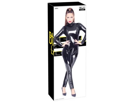 Vinyl Jumpsuit Black M - 7
