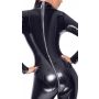 Vinyl Jumpsuit Black M - 7