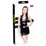 Vinyl Mini Dress S - 8