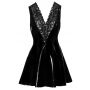 Vinyl Dress with Lace L - 9