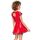 Vinyl Dress red M