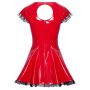 Vinyl Dress red L - 5