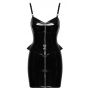 Vinyl Dress Peplum L - 6