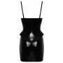 Vinyl Dress Peplum L - 7