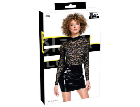 Vinyl Dress Lace S - 7