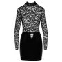 Vinyl Dress Lace S - 6