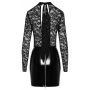 Vinyl Dress Lace L - 6