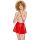 Vinyl Skirt red S