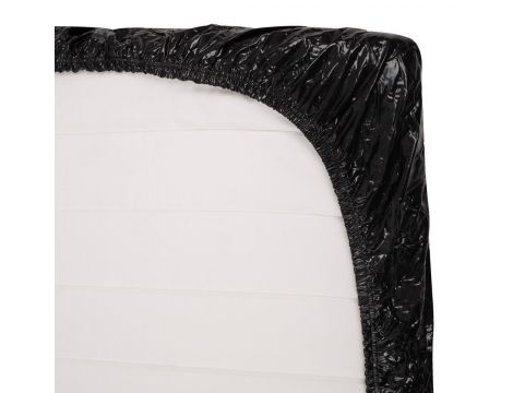 Vinyl Fitted Sheet black