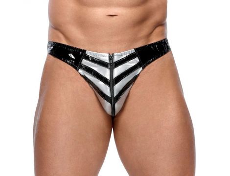 Vinyl Thong Men 2XL - 3