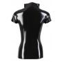 Latex Shirt Zip black XS - 7