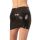 Latex Mini Skirt black L