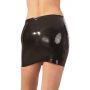 Latex Mini Skirt black XL - 4